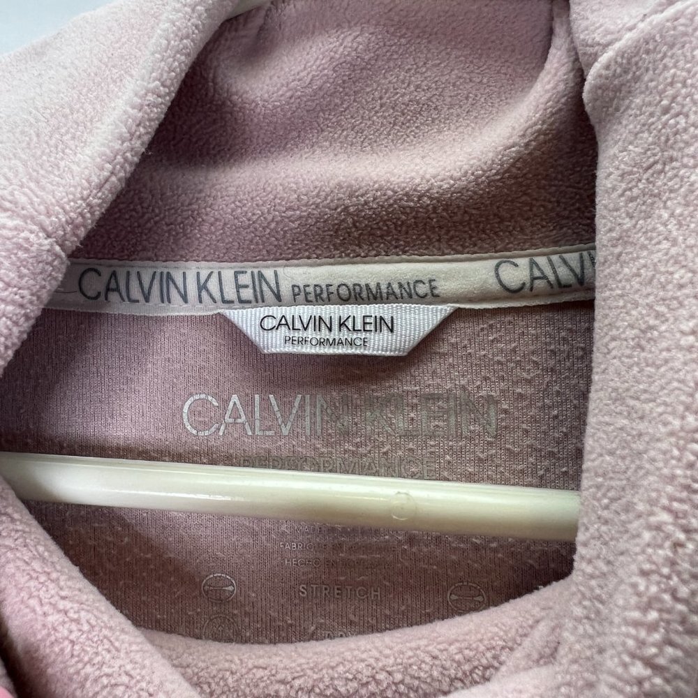 𝅺CALVIN Klein Performance Stretch Fleece Sweater XL - Picture 3 of 5